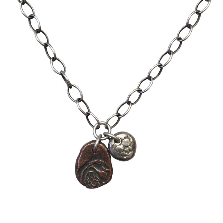 The Beatrice Necklace Copper And Silver – Jewels