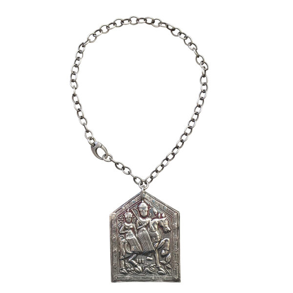 largeIndianSilverAltarPIece