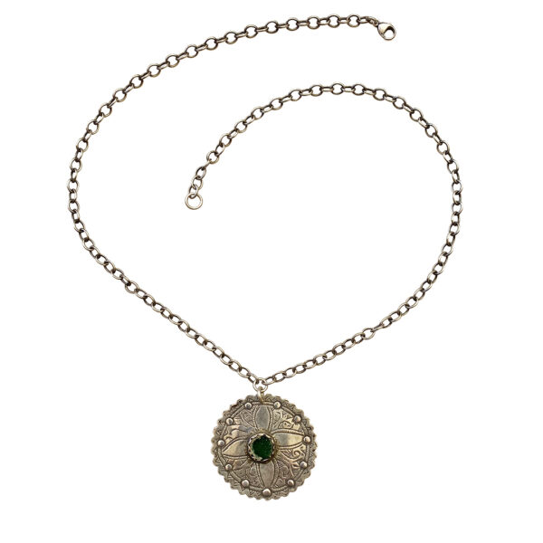 Medallion_Green_Glass